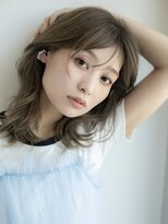 マカロン 白河中山店(MACARON) イメチェン/ホワイトブロンド/外ハネボブ/ワイドバング/白河37
