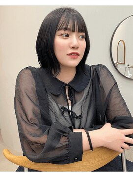 ヨーク(yoke) ボブ/ブルーブラック