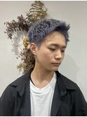 ブルーシルバーカラー