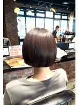 オーガニック アトリエ 大宮(organic+atelier)&nbsp;20代30代40代ミニボブショコラアッシュ透明感小顔ブリーチなし