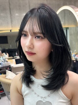 ロンドメリア 天神大名店(Lond Melia) レイヤーカット小顔に見せるヘア/韓国ヘア/髪質改善/福岡/博多