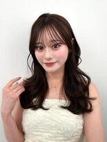 アマトウキョウ アユンチェ(AMA TOKYO×AYUNCHE) 前髪顔まわり韓国ヘアレイヤーカットサイドバンク2wayバンク韓国