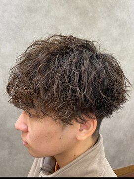 メンズ美容室 タカミ 波巻きパーマ