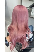 ベレーザシェルト(Beleza scelto) 15688ブリーチ&ダブルカラーベビーピンクホワイトピンク