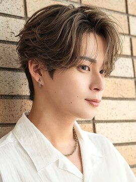 オーシャントーキョー 渋谷神南(OCEAN TOKYO) フェザーパーマニュアンスセンターパート