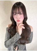 透明感カラー/髪質改善/縮毛矯正/韓国風レイヤーカット