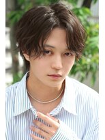 クーエフー(coo et fuu) メンズライクショートハンサムショートセンターメンズパーマ