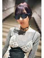 キジ(KIJI) ミニボブ/ショートボブ/コンパクトボブ/レッド/レッドブラウン