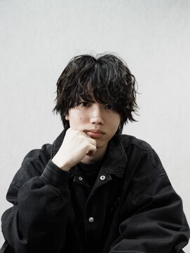 テクト バイアッシュ 吉祥寺店(Tect by Ash) ラウンドマッシュウルフシャドウパーマ無造作