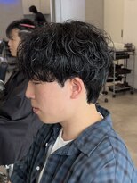 ネクストメンズ 表参道(NEXT men's)&nbsp;サーフカール／スパイキーショート/ブルーブラック/表参道