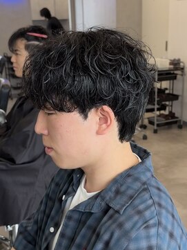 ネクストメンズ 表参道(NEXT men's) サーフカール／スパイキーショート/ブルーブラック/表参道