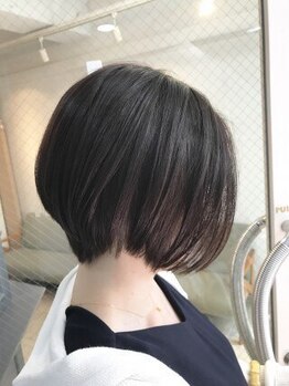 イシューヘア(issue. hair)の写真/もう朝のセットに悩まない◎乾かすだけでキマる！再現性の高いショートスタイルをご提案します♪