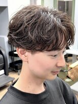 ヨリ サッポロ 札幌大通(yori SAPPORO) ニュアンスパーマ/センターパート/韓国マッシュ/ダークアッシュ