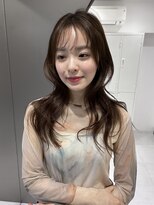 サンドイエナ 横浜店(sand yena)&nbsp;ボブディオリーブベージュ髪質改善縮毛矯正フェイスレイヤー