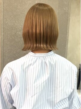 ロンド 表参道店(Lond) ボブ 切りっぱなしボブ くびれボブ