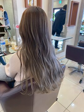 ノット 成田公津の杜(Knot) ダークアッシュ/ミディアムレイヤーカット/成田公津の杜駅