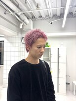 ギア(GEAR.)&nbsp;【メンズスタイル】スパイキーショート＆ピンクカラー