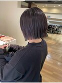 透明感グレージュ/ショート/ボブ/レイヤーカット