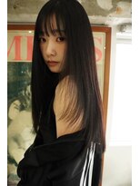 フェス カットアンドカラーズ(FESS cut&colors)&nbsp;20代の暗髪ブリーチなしロングはおまかせ