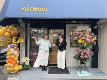 ニコワ(nicowa)の雰囲気(nicowaオープン日の写真です!スタッフ仲良しです☆)