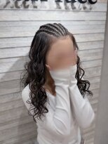 ヘアセット クラン ルシェ 心斎橋玉屋町店(hair set Clan luce) コーンロウスタイル/心斎橋ヘアセット