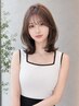 OPEN記念★カット+ナチュラル髪質改善カラー+トリートメント ￥8500