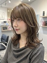 フォト イケブクロ(foto IKEBUKURO) 結べるミディアムレイヤー/顔まわりカット/池袋/10代20代30代