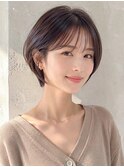 大人ショート×ハンサムショート/絶壁解消カット30代40代池袋
