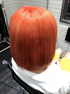 ミミック (mimic) 【派手髪】キャンディオレンジ【原色カラー】