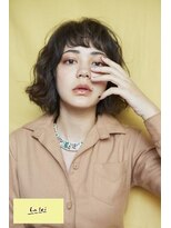 ラレイ(Lalei)&nbsp;【表参道/青山】ダークブランジュ×切りっぱなしボブ【ささき】