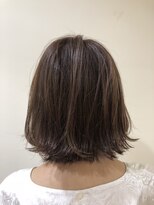 エイトタマプラ たまプラーザ店(EIGHT tamapla)&nbsp;EIGHTたまプラ】デザインカラー_切りっぱなしボブ