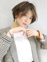 アルバム 渋谷パルコ(ALBUM)&nbsp;ストレートスマートショート_耳かけウェーブパーマ66649