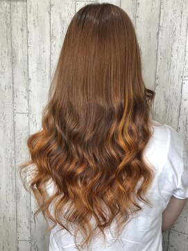 ラピス 新宿(Lapis) 【Lapis新宿】オレンジ×ハイライト