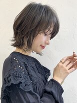 アンド ストーリーズ(&STORIES)&nbsp;大人可愛い/外ハネボブ/ショートボブ/インナーカラー/江角