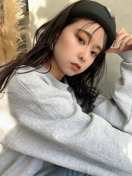 スリーバイベルベット(THREE...by velvet) ディープブラック