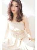 ピンクベージュくびれヘア小顔カット【銀座/銀座駅】