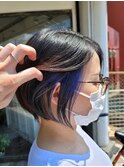 ショート×インナーカラー　　　　丸木 崇史/30代/40代/50代