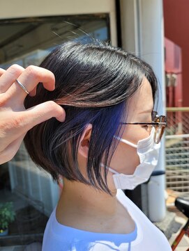 ベレッタ 楠葉店(veretta.) ショート×インナーカラー 丸木 崇史/30代/40代/50代