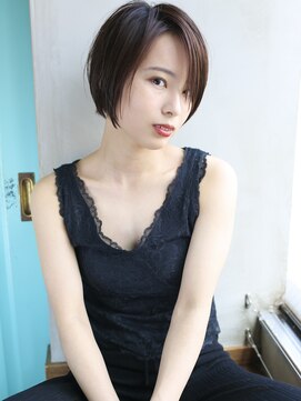 バース(BIRTH) 天神【BIRTH】ハンサムナチュラルショート×マロンベージュ