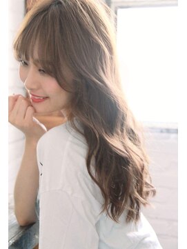 チョビー(Chobii) デジタルパーマロングヘアカタログゆるふわ韓国風表参道栗原/205
