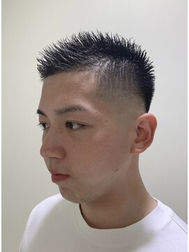 ヒロギンザ 銀座一丁目店(HIRO GINZA) ソフモヒスキンフェード