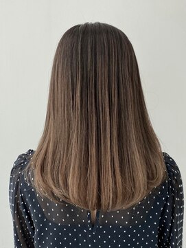 イース バイ アンブルリュクス 北千住(Ease by amble luxe) 前髪/くびれ/イメチェン/イヤリングカラー/ラベンダーカラー