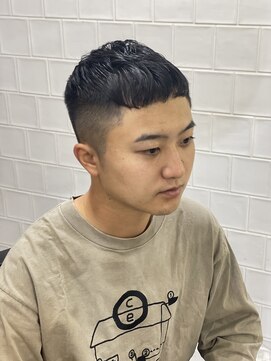 メリケンバーバーショップ フクオカ(MERICAN BARBERSHOP FUK) 清潔感フェードカットネオクロップ