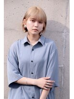 エルソル(Elsol) 【Elsol】ハイトーン切りっぱなしボブ