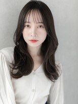 ローレン(LOREN)&nbsp;＊LOREN自由が丘＊透明感/黒髪アッシュブラック/デジタルパーマ