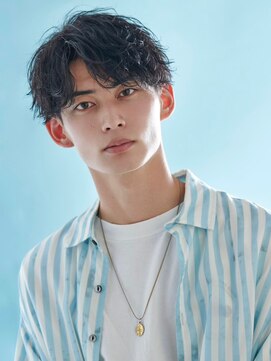 オーシャントーキョー 原宿(OCEAN TOKYO) ルーズショートセンターパート　【ツーブロックマッシュ】