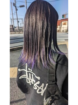 アズヘアー ラペ 三日市店(A'z hair LAPAIX) インナーカラー