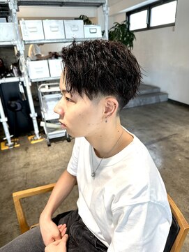 ザ オーダー(THE ORDER) かき上げメンズマッシュツイスパセットツイストスパイラルパーマ