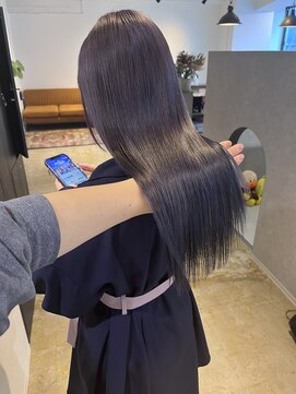 メリー オオサカ(Merly Osaka) 透け感抜群！暗めラベンダー