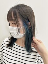 レシピ(recipe) イヤリングカラー/ターコイズブルー